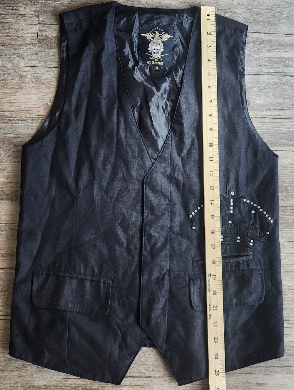 1901 El General Vest size Medium - Picture 6 of 6
